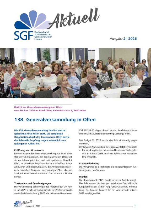 SGF Aktuell 2026-02